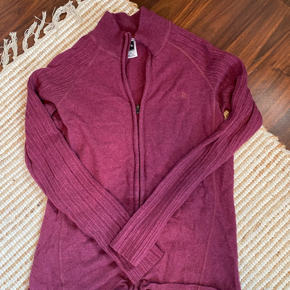 The North Face zip up